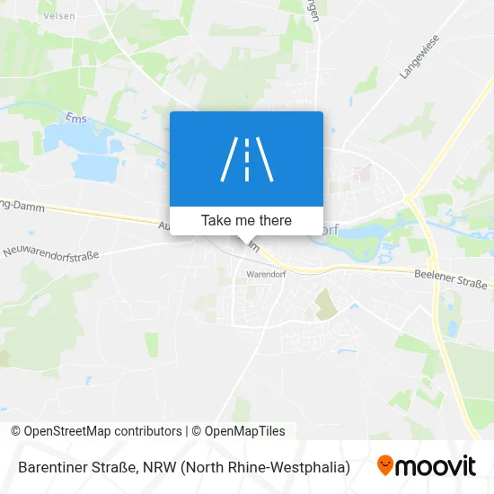 Barentiner Straße map