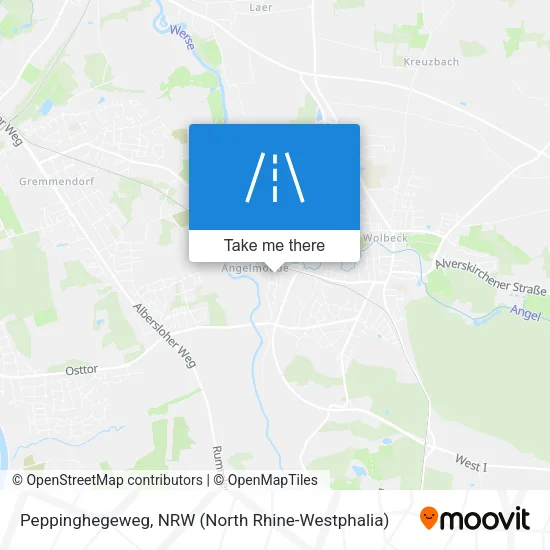 Карта Peppinghegeweg