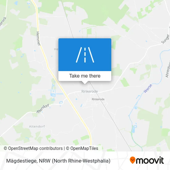 Карта Mägdestiege