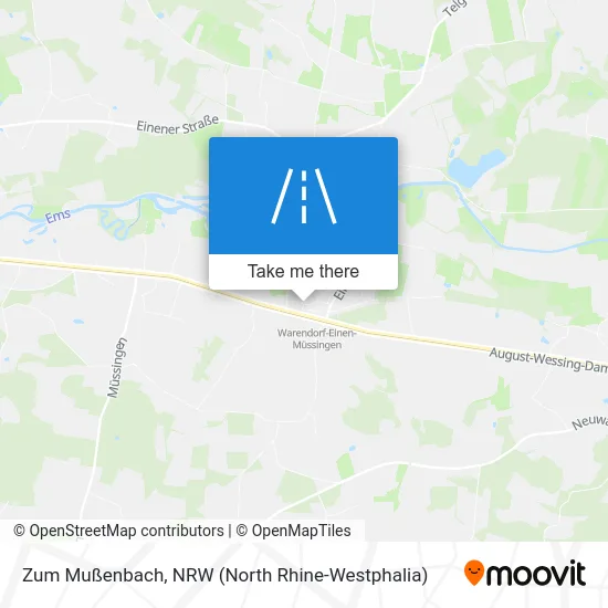 Карта Zum Mußenbach