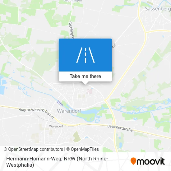 Карта Hermann-Homann-Weg