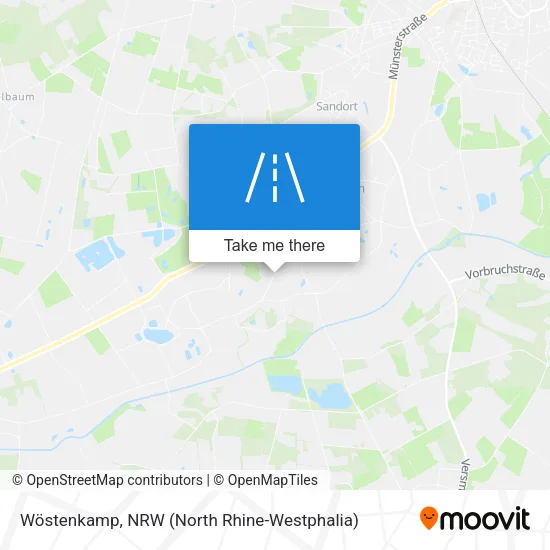 Карта Wöstenkamp