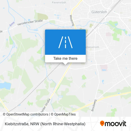 Kiebitzstraße map