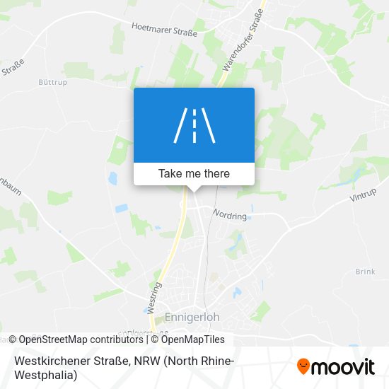 Westkirchener Straße map