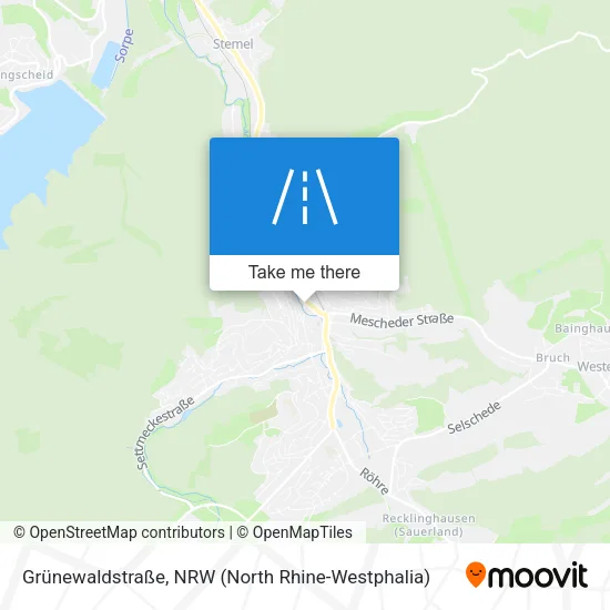 Карта Grünewaldstraße