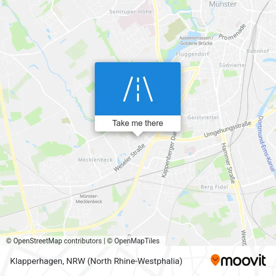 Карта Klapperhagen