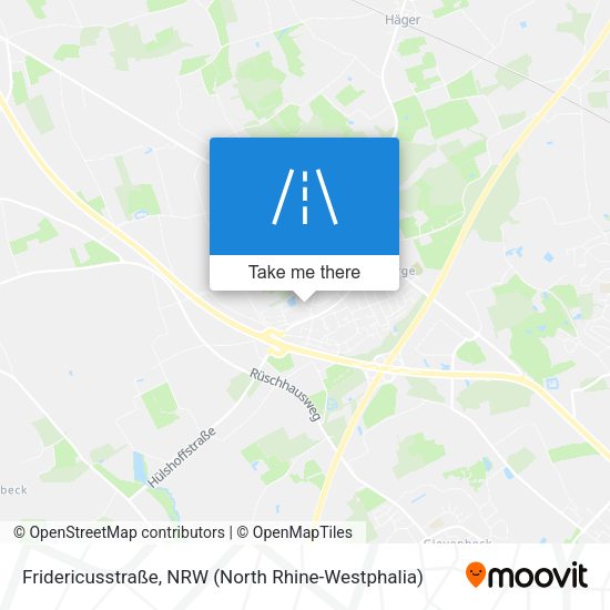 Fridericusstraße map
