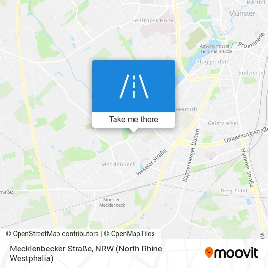 Карта Mecklenbecker Straße