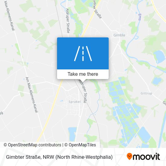Gimbter Straße map