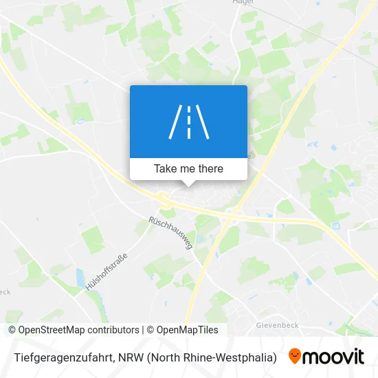 Карта Tiefgeragenzufahrt