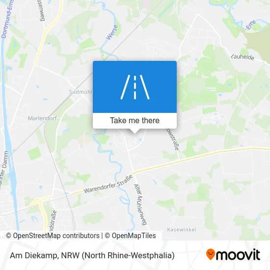 Карта Am Diekamp