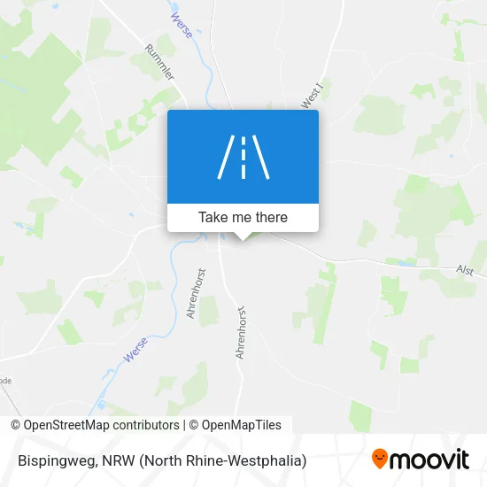 Карта Bispingweg