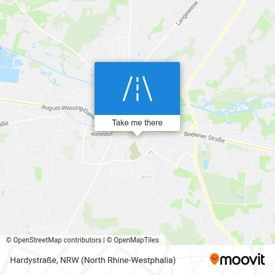 Hardystraße map