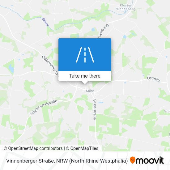 Vinnenberger Straße map
