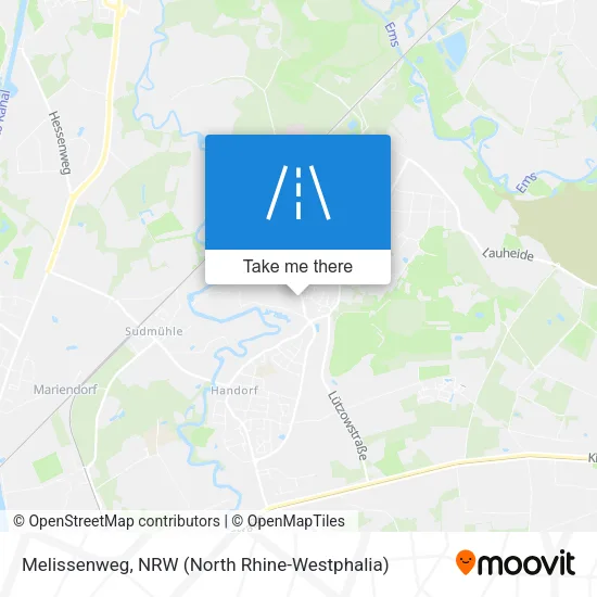 Melissenweg map