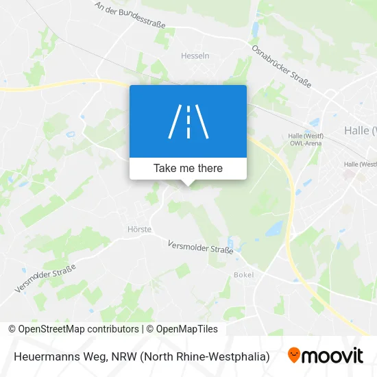 Карта Heuermanns Weg