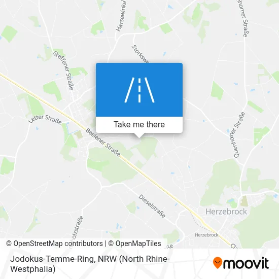 Jodokus-Temme-Ring map