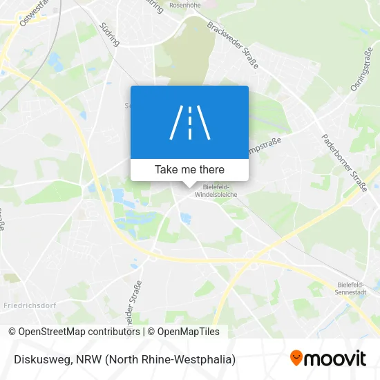 Карта Diskusweg