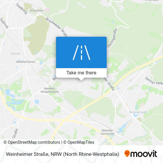 Weinheimer Straße map