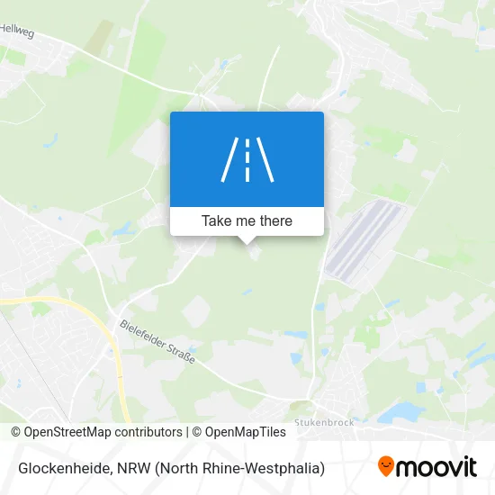 Карта Glockenheide