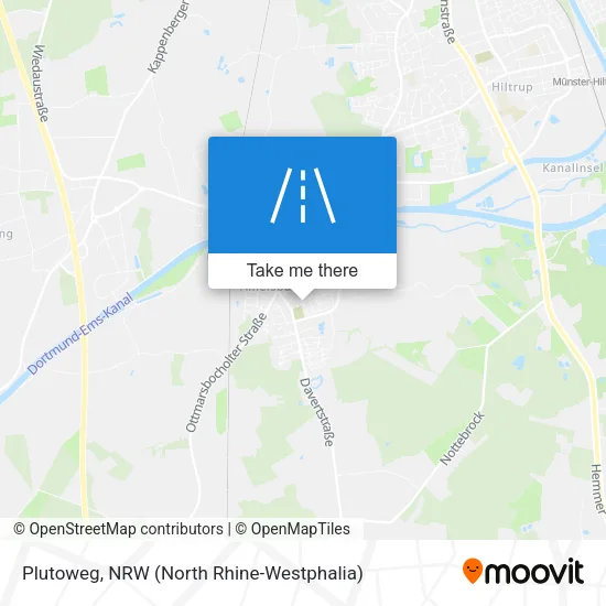 Карта Plutoweg