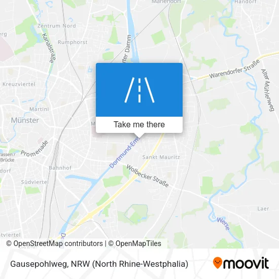 Карта Gausepohlweg