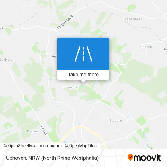 Карта Uphoven
