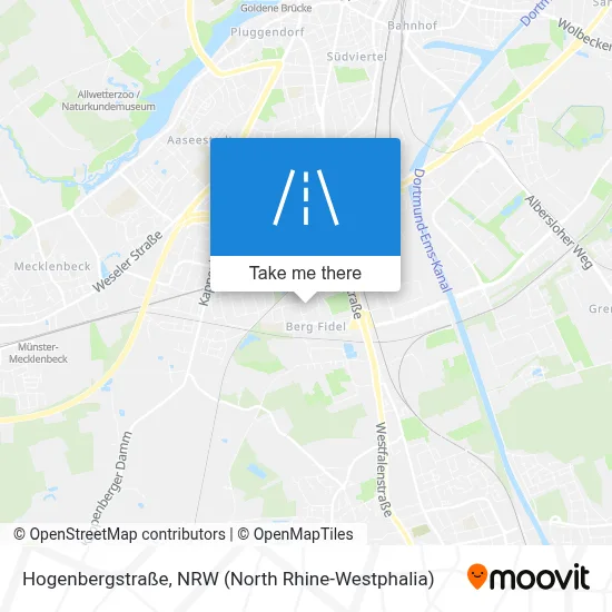 Hogenbergstraße map