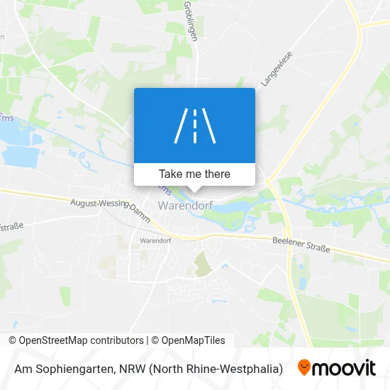 Am Sophiengarten map