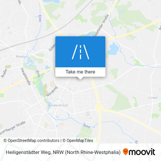 Heiligenstädter Weg map