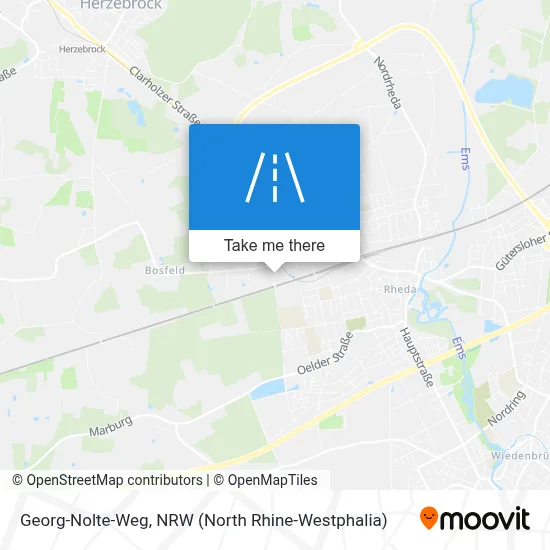 Georg-Nolte-Weg map