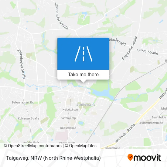 Карта Taigaweg
