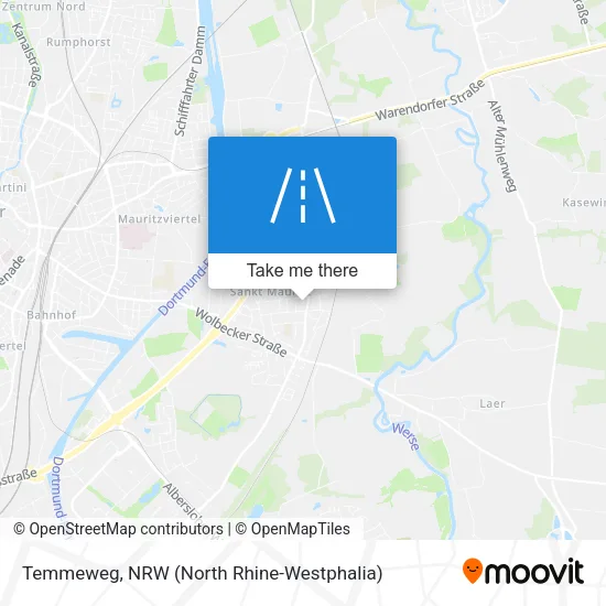 Карта Temmeweg