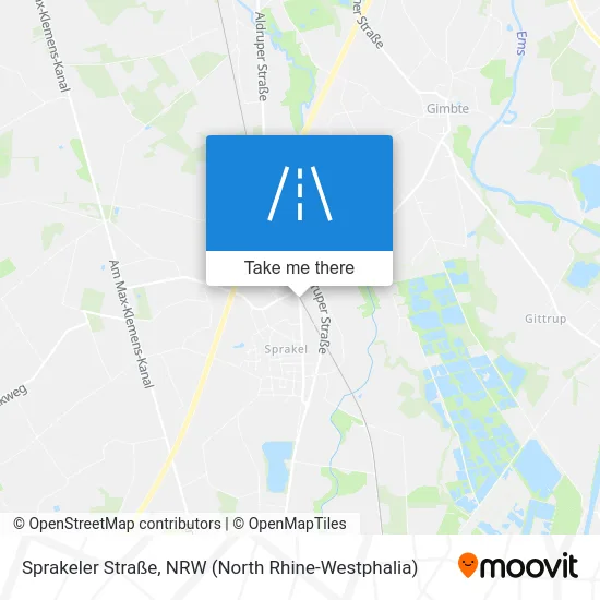 Sprakeler Straße map