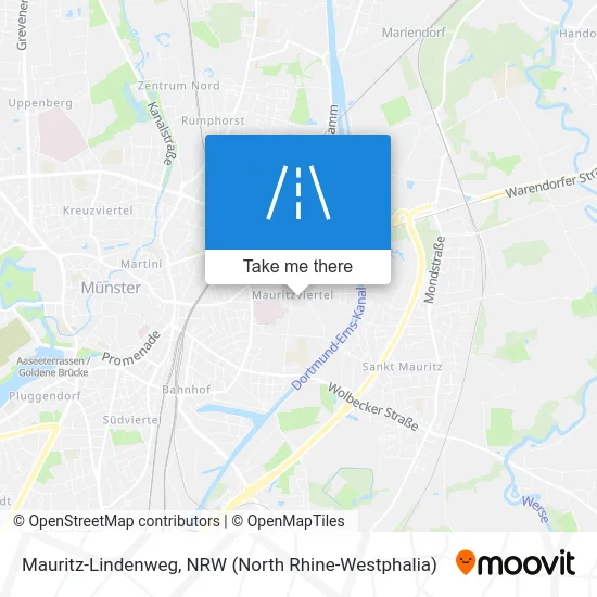 Mauritz-Lindenweg map