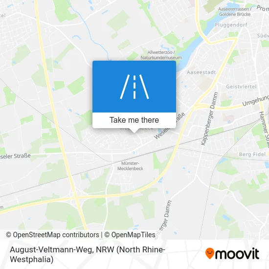 August-Veltmann-Weg map