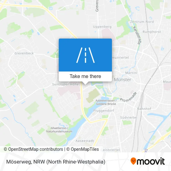 Карта Möserweg