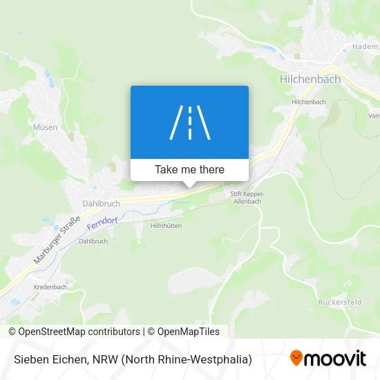 Карта Sieben Eichen