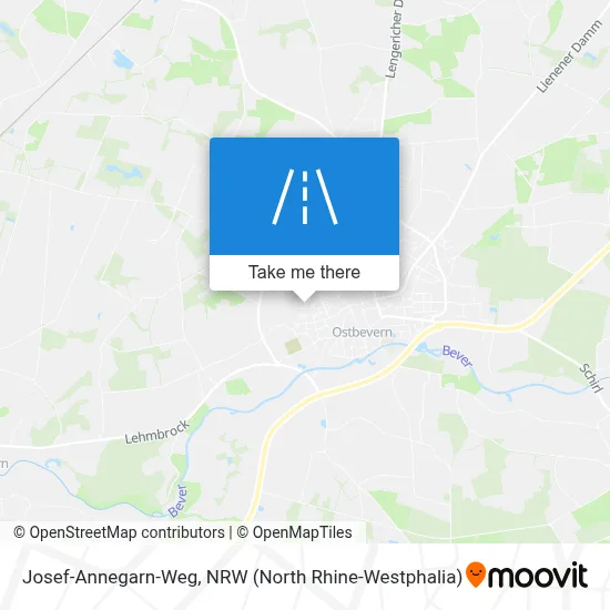 Josef-Annegarn-Weg map