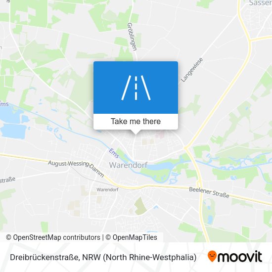 Dreibrückenstraße map