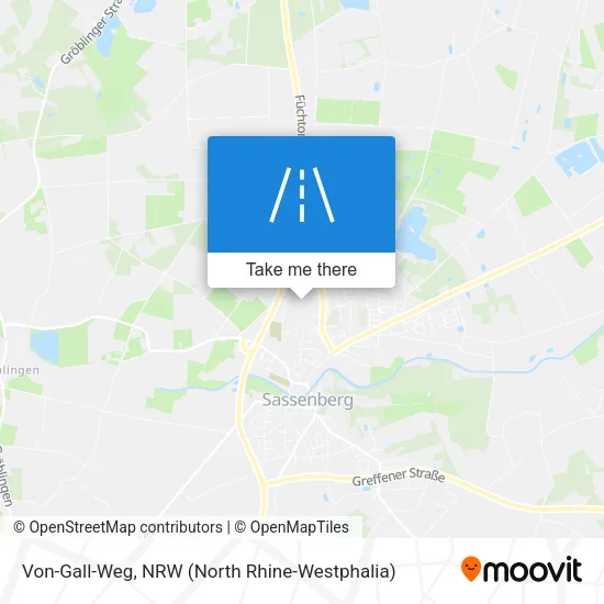 Карта Von-Gall-Weg