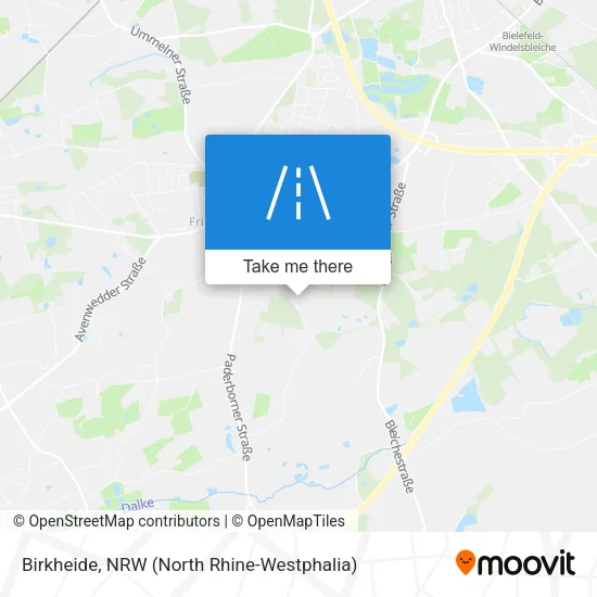 Карта Birkheide