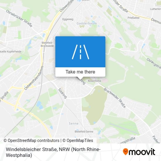 Windelsbleicher Straße map