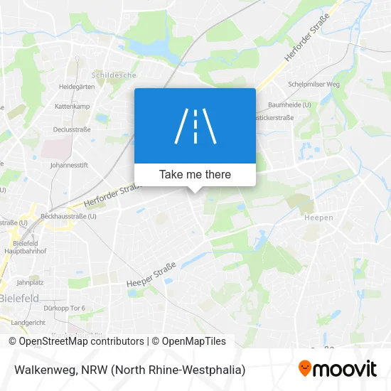 Карта Walkenweg