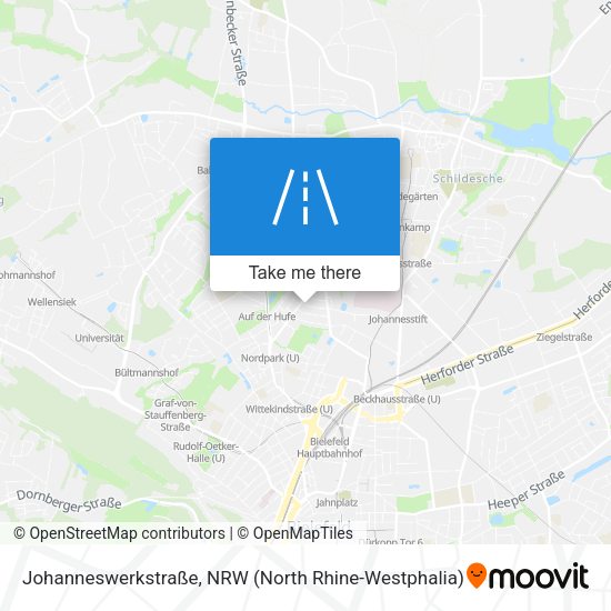 Johanneswerkstraße map