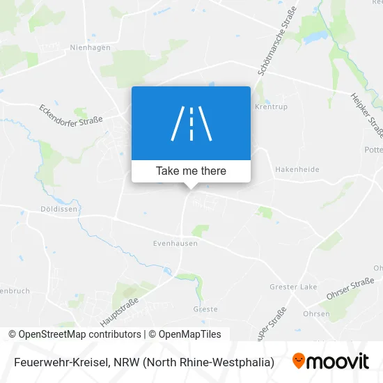 Feuerwehr-Kreisel map