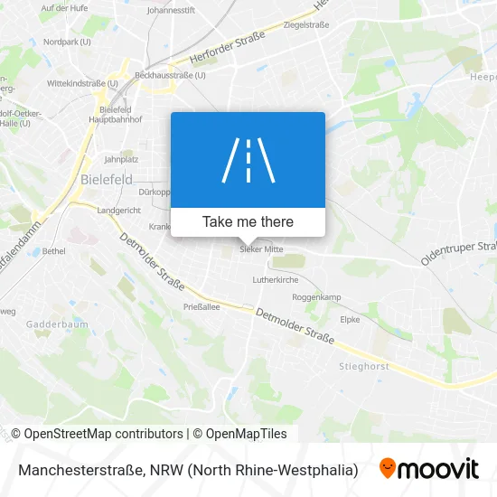 Manchesterstraße map