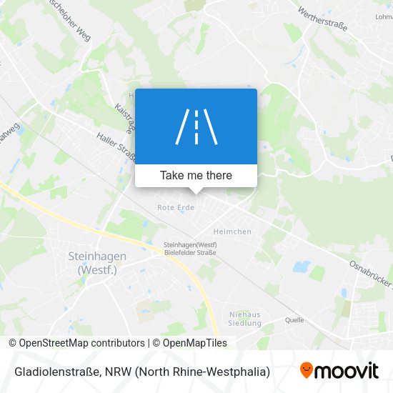 Gladiolenstraße map