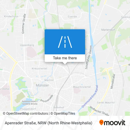 Карта Apenrader Straße