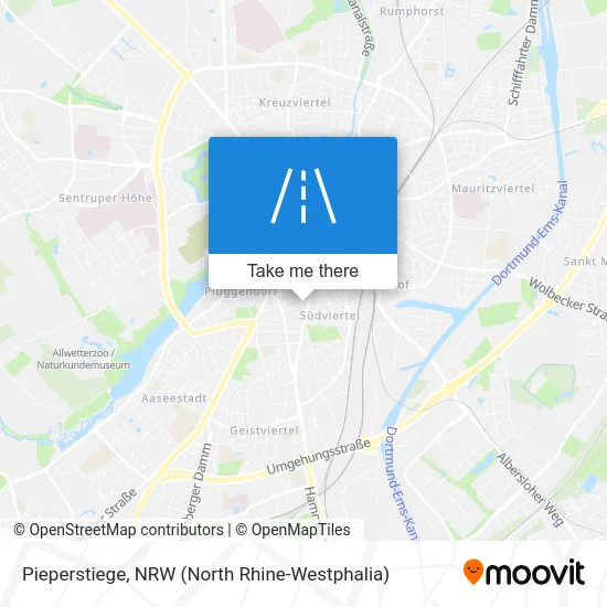 Карта Pieperstiege